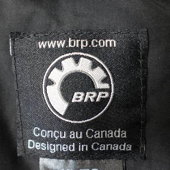 Ski-Doo Mens Vasa Snowmobile Jacket Khaki Brown - XL - Picture 9 of 16